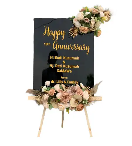 Papan Bunga Akrilik Pengabuan