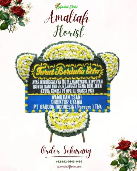 Papan Bunga Duka Pengabuan